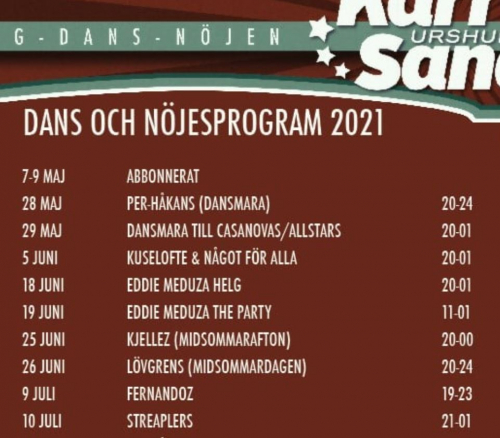 Eddiefest i K&auml;rra Sand?
